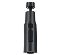 Fixation de robinet rotative avec double jet - Buse d'eau sous pression pour robinet de salle de bain - Compatible avec M22/M24