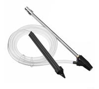 Fixation de sablage Wet Blaster pour nettoyeur haute pression avec 1 adaptateur à connexion rapide de 10,2 cm pour Bosch Aquatak Series Comprend un adaptateur en laiton Tuyau d'aspiration en acier