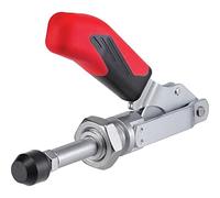 Fixation de serrage de tige de poussée AMF 6840. Taille 2. Pression 2kn, Vis de poussée M6 x 25,