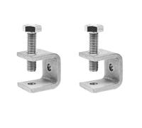 Fixation de travail du bois en acier inoxydable de type C Pinces mâchoires Petite pince de bureau DIY Clip fixe Outil de menuiserie