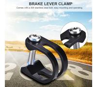 Fixation De Vélo-Pince De Levier De Frein De Vélo En Aluminium Durable Pince De Déclenchement De Bicyclette Pour Sram Avid E7 E9 X0 Guide R Rs Rsc Code-Accessoire De Frein De Vélo (Noir)