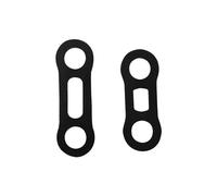 Fixation dégaine alpinisme Singing Rock Rubber Noir 11 mm