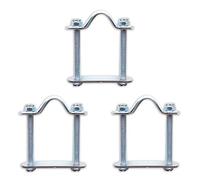 Fixation d'ensemble acier inoxydable pour les caisses de vélo 3 pièces