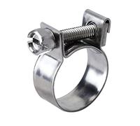 Fixation des colliers de serrage ， Colliers de serrage Colliers de serrage de tuyau de carburant de voiture Ensemble de colliers de serrage Mini collier de serrage de tuyau d'air en acier au carbone C