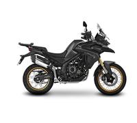 Shad Top case Voge DSX 525 Black Knight 2024 Fixation arrière Argenté