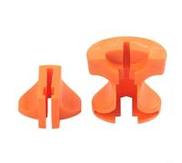 Fixation d'estampage réglable avec trois options de largeur de rainure pour correspondre aux dimensions standard de la tige du tampon à chiffres et lettres (8 x 8 mm)