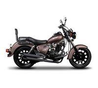 Shad Dosseret moto Sissybar Keeway Superlight 125 / Blackster 250 Noir Taille unique