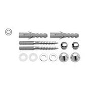 Fixation d'urinoir ASW 470232 M 8 x 110 mm, embouts blanc