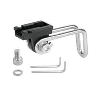 Fixation Éclairage Phare sur Fourche de Bicyclette Support Élégant