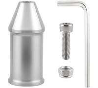 Fixation Feu Arrière Métal pour Œillet M5 | Alliage aluminium haute résistance, léger, finition , compatible œillet M5, or argent(Silver)