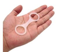 Fixation flexible de tuba en 8 formes - Installation facile - Détache rapidement - Pour équipement de natation et de plongée - Durabilité - En silicone