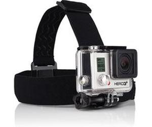Fixation frontale GoPro Head Strap + QuickClip pour Hero7 White, Hero7 Silver et Hero7 Black G