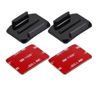 Fixation GoPro 2 Supports de surface courbe support adhésif voiture HERO6 5-5 Session 4-4-3 3-2-1 Xiaoyi et d'appareils d'action