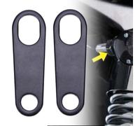 Fixation Indicateur Turn pour signal pour moto Acier pour robuste | Ajustement flexible des trous, pour robuste, installation ferme, taille 68mm, pour moto