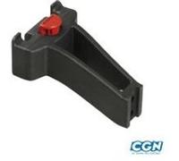 Fixation klickfix avant longue pour panier/sacoche sur tube de direction G