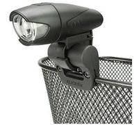 Support eclairage pour paniers klickfix light clip noir