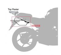 Shad Top Master Benelli/bmw/honda/kawasaki/suzuki/triumph/yamaha Side Cases Fitting Noir