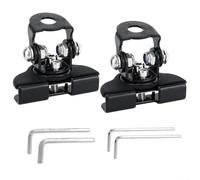 Fixation LED Universelle Trou pour Camping-Car Fixation LED Universelle(Black)