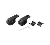Fixation Lumière pour moto Universelle 24mm Acier Alu Résistant Chocs Support Réglable pour Spot LED pour avant Installation pour facile