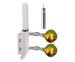 Fixation Lumineuse pour Canne à Pêche, Bâtonnets Luminescents Étanches Indicateur de Prise, Accessoire Luminescent Stable avec Détecteur de Poissons pour Débutants et Passionnés, Un coup, Se référer à