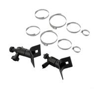 Fixation Murale 360° pour EufyCam et pour arlo Fixation Murale | Compatible pour eufycam 1, 2, 3, Pro, pour arlo, rotation 360 degrés, inclinaison 90 degrés, pour vue optimale