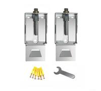 Fixation Murale pour robuste pour Hotte Cuisine 150kg Fixation(C) | Structure massive, compatibilité hottes plates, installation sécurisée, usage long terme, résistant