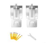 Fixation Murale pour robuste pour Hotte Cuisine 150kg Fixation(G) | Structure massive, compatibilité hottes plates, installation sécurisée, usage long terme, résistant