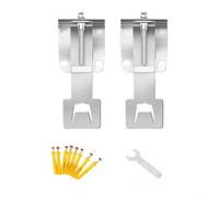 Fixation Murale pour robuste pour Hotte Cuisine 150kg Fixation(H) | Structure massive, compatibilité hottes plates, installation sécurisée, usage long terme, résistant