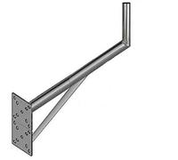 Fixation Murale - Support Mural L ANTENNE ET Parabole 25 X 100 CM - DÉPORT 1 MÈTRE