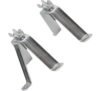 Fixation murale/support pour mât en acier haute qualité 15 cm-Pour mât ou barre de max. 60 mm en acier galvanisé pour antennes satellite,radio DVB-T2,LTE,parasol,voile d'ombrage