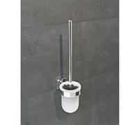 Fixation murale WC Bravat Quaruna 754310 chromée, à coller ou à visser