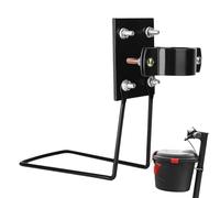 Fixation Panier métallique - Accessoires vélo | Kit visserie Robuste | Étrier Support Fer pour Panier Bicyclette, adapté Pliable, électrique, Route
