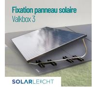 fixation panneau solaire ValkBox 3