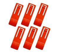 Fixation pour aileron de planche de surf - Clip d'aileron de planche en ABS, support d'aileron | 6 attaches pour planche de surf clip pour bassin versant, boucle d'aileron amovible, pour une