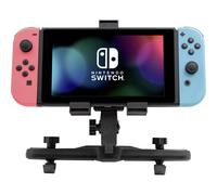 snakebyte Switch SEATMOUNT - Car headrest mount for Nintendo Switch or Lite/suitable for standard car seats/adjustable angle/compatible with 7 'and 10' inch tablet, smartphone, mobile phone