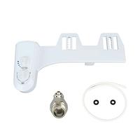 Fixation pour bidet Bidet de toilette à double buse autonettoyant Pression d'eau réglable Bidet d'eau froide pour lavage féminin et hygiène personnelle Matériau ABS 33,5 oz (16/09)