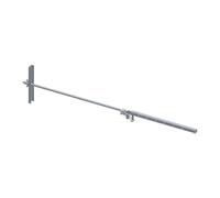 Fixation pour échafaudage acier avec traversée pour mur de 0,85m - DIMOS - 10122
