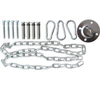 Fixation pour fauteuil suspendu - 13 pièces - Suspension crochet de plafond jusqu'à 150 Kg bois béton