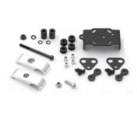SW-Motech Support GPS antichoc pour guidon Ø 28 mm Vibrations amorties Gris