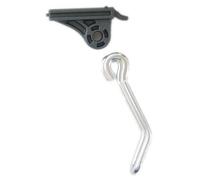 busch+müller Attache à la Fourche pour Lampe Avant à LED Ixon argenté-noir universal