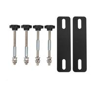 Fixation pour plaques de sauvetage, support sûr pour l'équipement - Kit de montage de sécurité antivol pour les utilisateurs de niveaux d'expérience