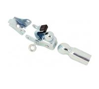 Fixation pour remorque vélo sur collier de tige de selle ( Gris )