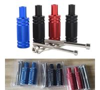 Fixation Projecteur Anti-Brouillard Universelle(Blue) | CNC aluminium, angle réglable, montage pour m6/M8, idéal nuit et mauvais pour temps, couleur au choix