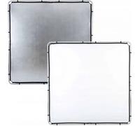 Fixation - rotule - accessoire de fixation photo - optique Lastolite - LL LR82231R - Tissu Skylite Large 2 x 2m Argent/Blanc