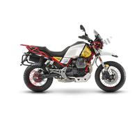 FIXATION SAC LATÉRAL BAGAGE RIGIDE POUR MOTO GUZZI V85 TT 19-23
