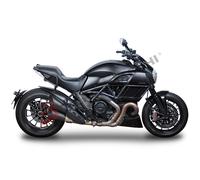 FIXATION SACS LATÉRAUX BAGAGE MOTO RIGIDES POUR DUCATI DIAVEL 1200 12>18 SHAD