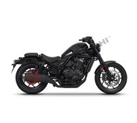 FIXATION SACS LATÉRAUX BAGAGE MOTO RIGIDES POUR HONDA REBEL 1100 22>23 SHAD