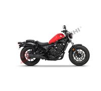 Shad Porte-boîtier latéral 3P pour Honda CMX Rebel 500/S 2017-2025 – Noir
