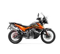 FIXATION SACS LATÉRAUX BAGAGE MOTO RIGIDES POUR KTM ADVENTURE 790/890 21>23 SHAD