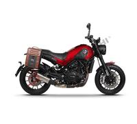 FIXATION SACS LATÉRAUX BAGAGE MOTO SOUPLES POUR BENELLI LEONCINO 502I 17>22